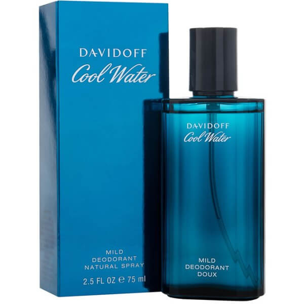 DAVIDOFF COOL WATER DEO SPRAY 75ML FOR MEN